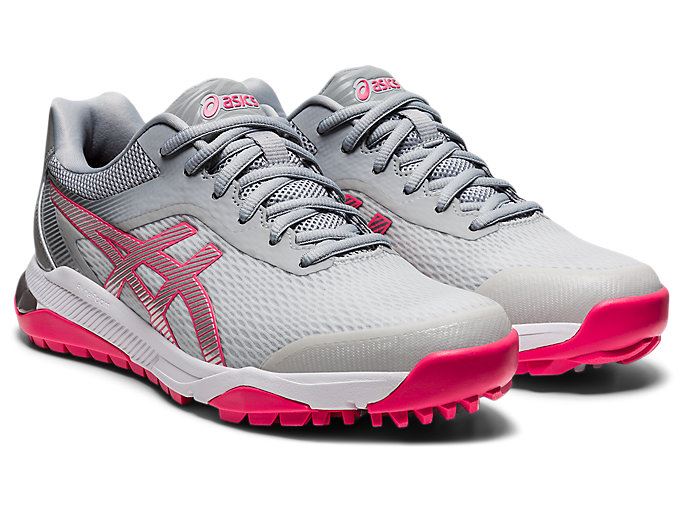Grey / Pink Asics GEL-COURSE ACE Women's Golf Shoes | HPAP0256