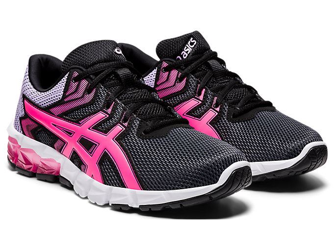 Grey / Pink Asics GEL-Quantum 90 2 GS Kids' Sneakers | LLVN5229