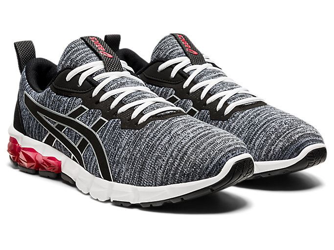 Grey / Red Asics GEL-QUANTUM 90 2 STREET Men's Sneakers | MVYR6153