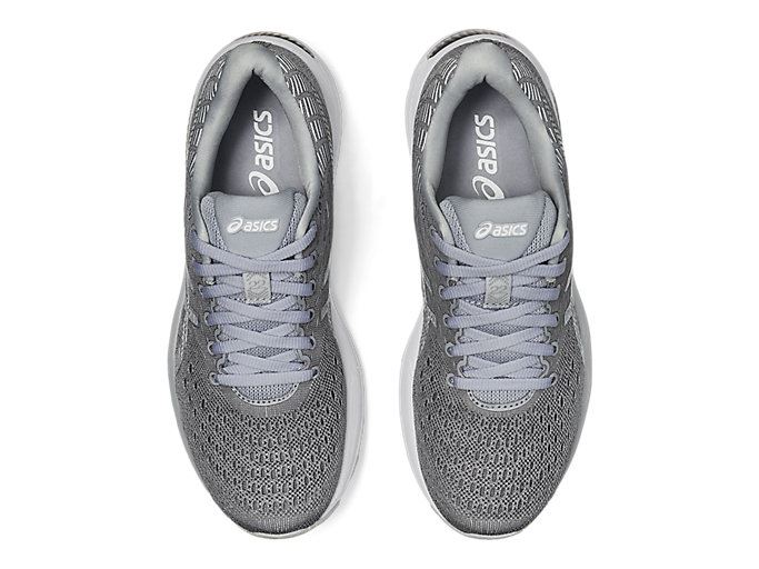 Grey / White Asics GEL-CUMULUS 22 Women's Running Shoes | XJXM9968