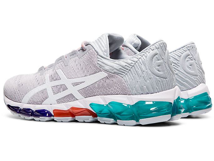 Grey / White Asics GEL-QUANTUM 360 5 JCQ Women's Sneakers | UORR0034