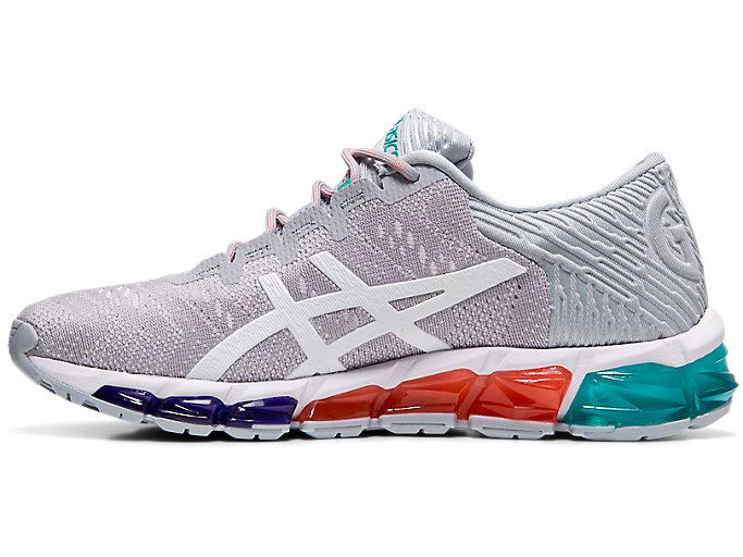 Grey / White Asics GEL-QUANTUM 360 5 JCQ Women's Sneakers | UORR0034