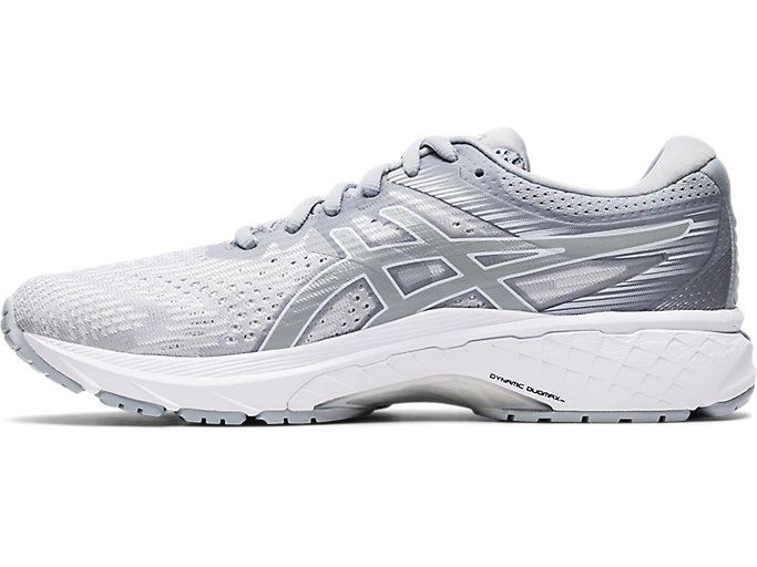 Grey / White Asics GT-2000 8 Women's Running Shoes | JRFD9161