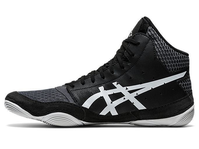 Grey / White Asics SNAPDOWN 3 (2E) Men's Wrestling Shoes | AZQX9978