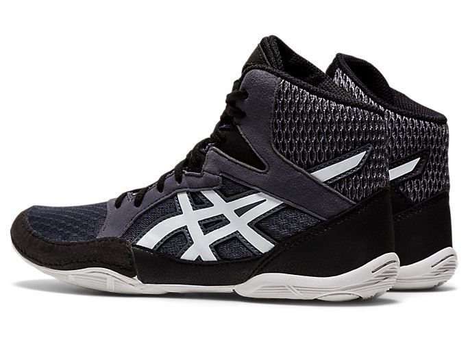 Grey / White Asics SNAPDOWN 3 GS Kids' Sneakers | HZKT5537