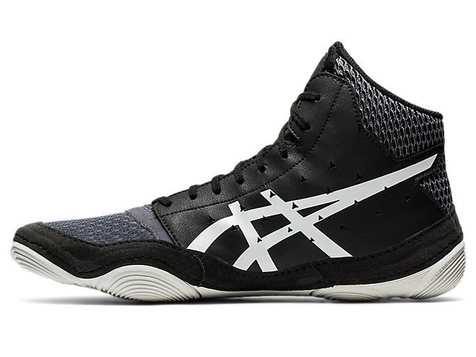 Grey / White Asics SNAPDOWN 3 Men's Wrestling Shoes | ZWAI5641