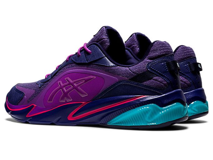 Indigo Blue / Blue Purple Asics PENSOLE x GEL-MIQRUM Men's Sneakers | WFRS1271