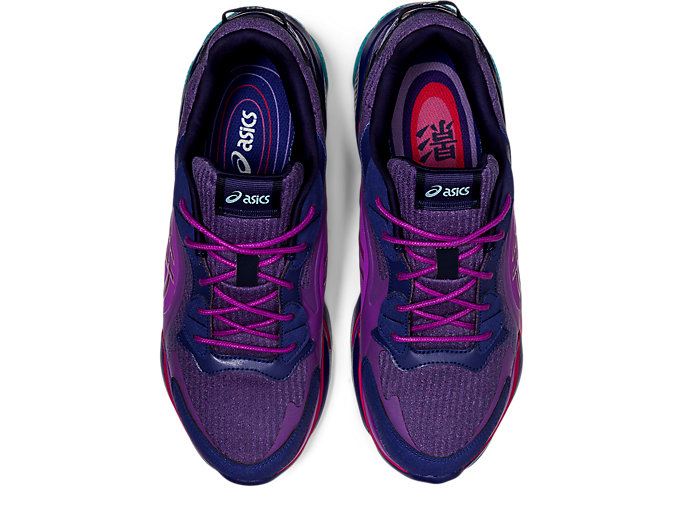 Indigo Blue / Blue Purple Asics PENSOLE x GEL-MIQRUM Men's Sneakers | WFRS1271