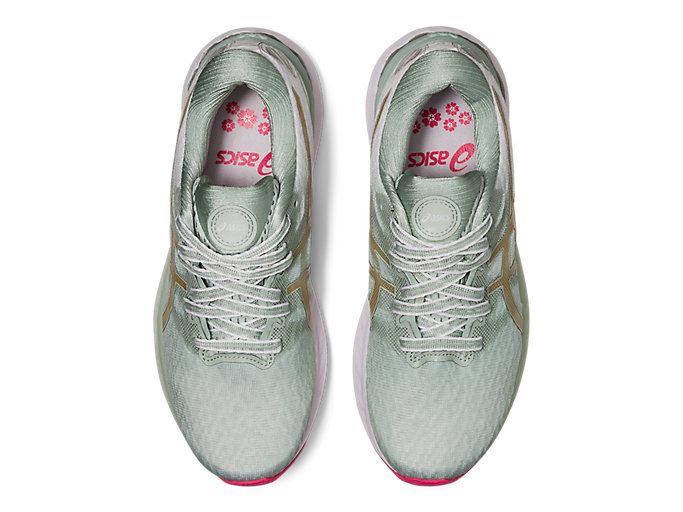 Lichen Rock / Champagne Asics GEL-NIMBUS 23 Women's Running Shoes | XURT2951