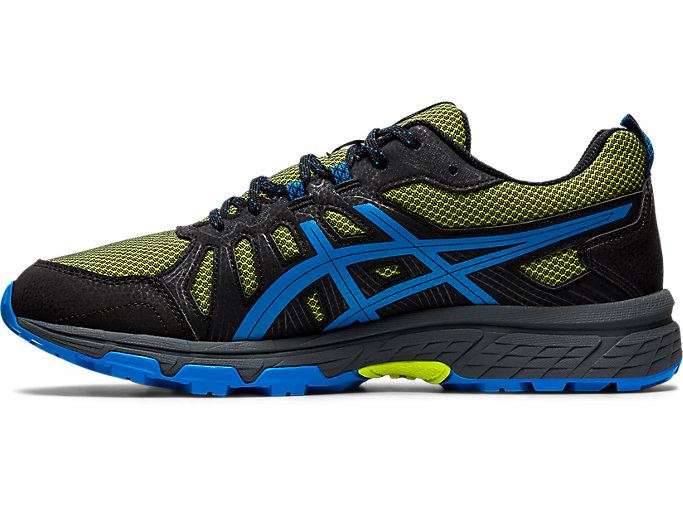 Light Green / Blue Asics GEL-VENTURE 7 Men's Trail Running Shoes | AESP1267