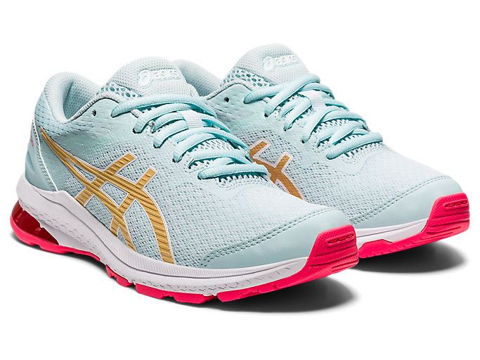 Light Turquoise Asics GT-1000 10 GS Kids' Sneakers | DFIM5612