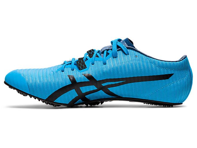 Light Turquoise / Black Asics METASPRINT Men's Track Shoes | NDJZ7660