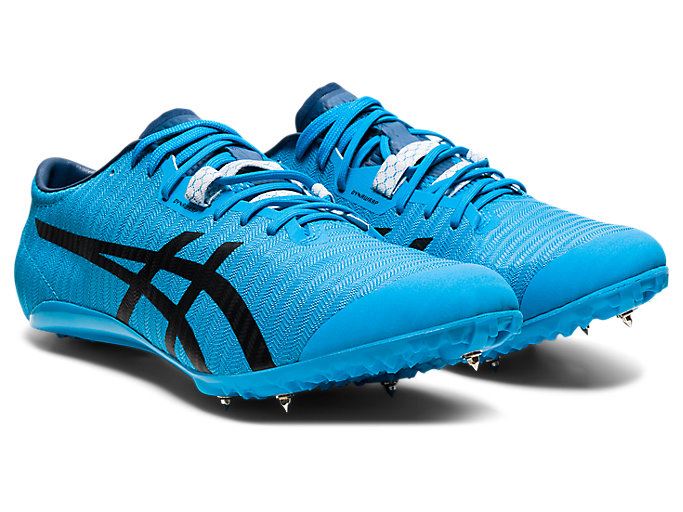 Light Turquoise / Black Asics SONICSPRINT ELITE 2 Men's Track Shoes | CZOR5120