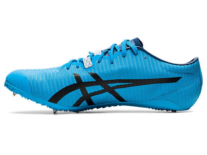 Light Turquoise / Black Asics SONICSPRINT ELITE 2 Men's Track Shoes | CZOR5120