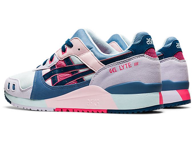 Light Turquoise / Blue Asics GEL-LYTE III OG Men's Sneakers | IEPT9135