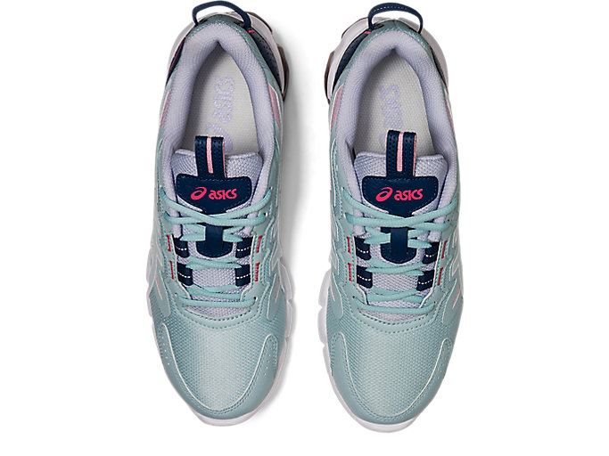 Light Turquoise / Dark Grey Asics GEL-QUANTUM 90 3 Women's Sneakers | IODT1453