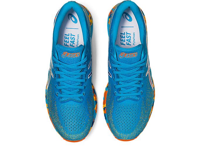 Light Turquoise / Gold Orange Asics GEL-DS TRAINER 26 Men's Running Shoes | WQZS7524