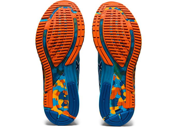 Light Turquoise / Gold Orange Asics GEL-DS TRAINER 26 Men's Running Shoes | WQZS7524