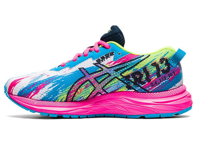 Light Turquoise / Pink Asics GEL-NOOSA TRI 13 GS Kids' Sneakers | ZSBA9754