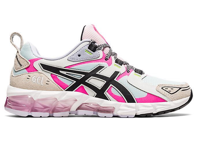 Light Turquoise / Pink Asics GEL-QUANTUM 180 Women's Sneakers | NLUN5157