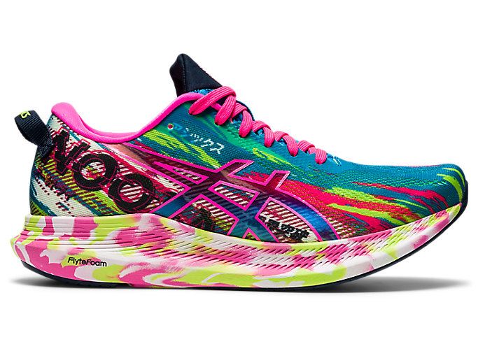 Light Turquoise / Pink Asics NOOSA TRI 13 Women\'s Running Shoes | BMYI8767