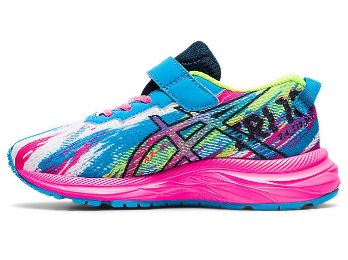 Light Turquoise / Pink Asics PRE NOOSA TRI 13 PS Kids' Sneakers | OSFE2272