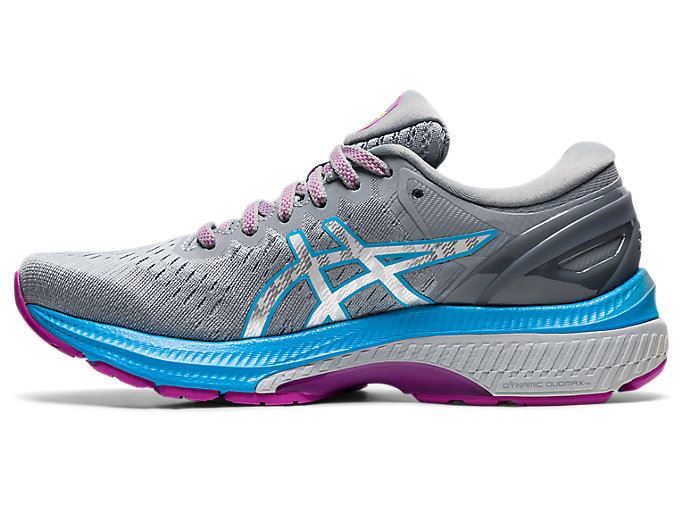 Light Turquoise / Silver Asics GEL-KAYANO 27 Women's Running Shoes | VNEK8660