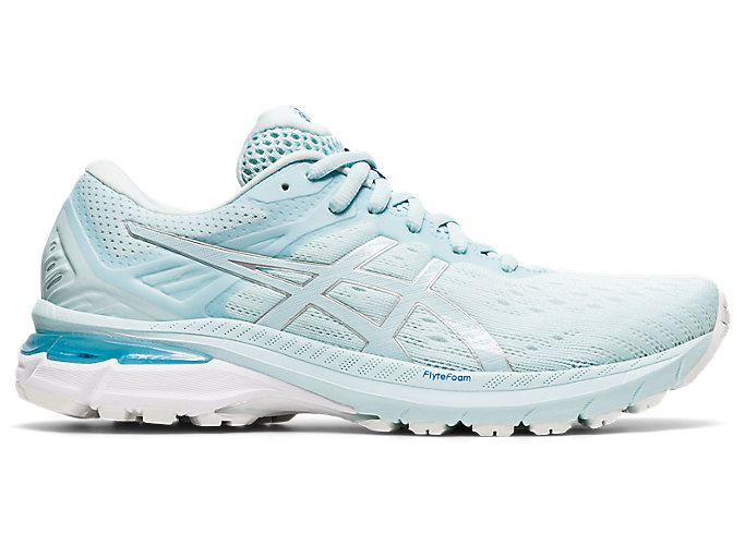 Light Turquoise / Silver Asics GT-2000 9 Women\'s Running Shoes | ULUE8588