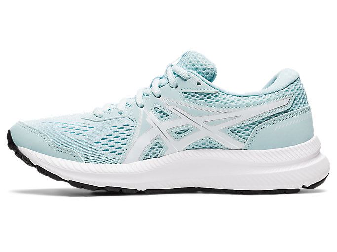 Light Turquoise / White Asics GEL-CONTEND 7 Women's Running Shoes | PUWM8774