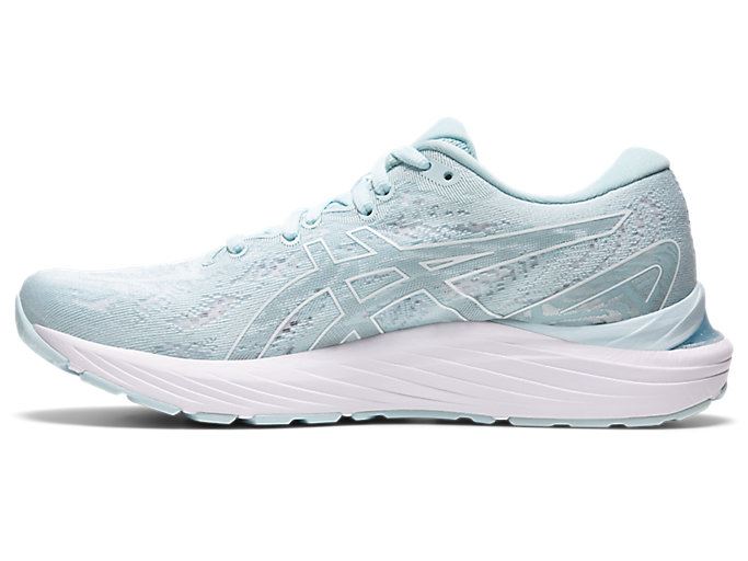 Light Turquoise / White Asics GEL-CUMULUS 23 Women's Running Shoes | ADSI1019