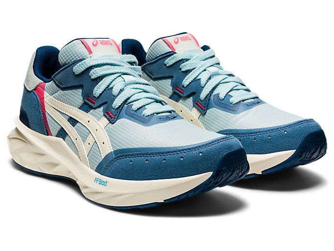 Light Turquoise / White Asics TARTHER BLAST Women's Sneakers | KSSD1983