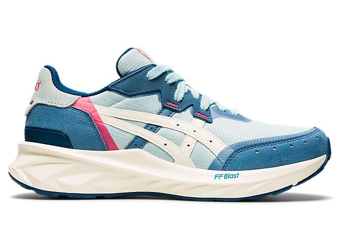 Light Turquoise / White Asics TARTHER BLAST Women\'s Sneakers | KSSD1983