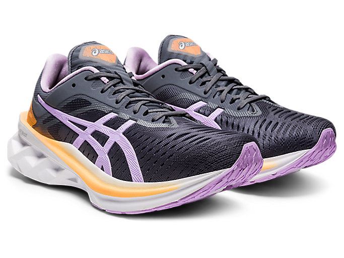 Metropolis / Lilac Tech Asics NOVABLAST Women's Running Shoes | BMEF3076