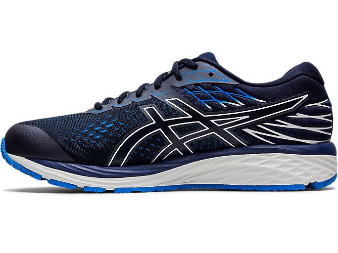 Midnight / Midnight Asics GEL-CUMULUS 21 (4E) Men's Running Shoes | CSPI3373