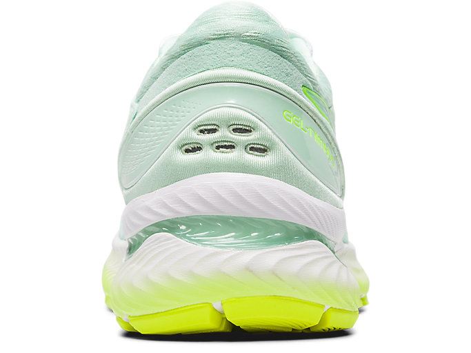 Mint / Yellow Asics GEL-NIMBUS 22 MODERN TOKYO Women's Running Shoes | TZTQ5875