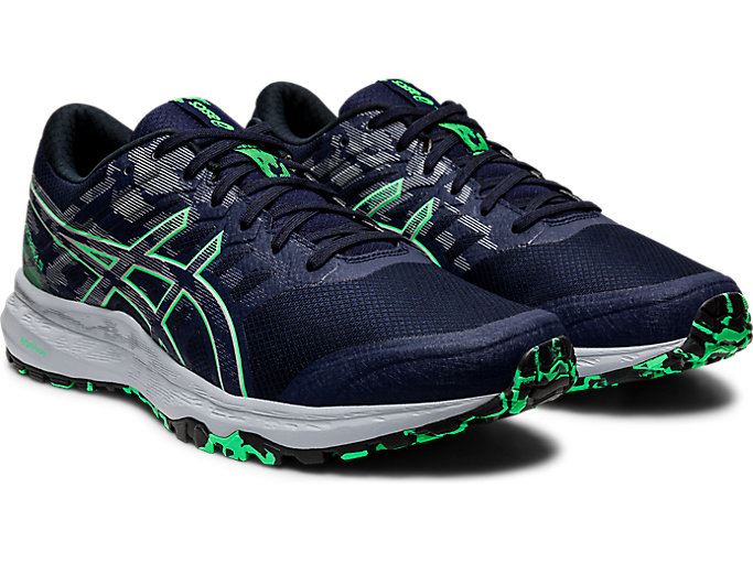 Navy Asics GEL-SCRAM 5 Men's Trail Running Shoes | DXVD8500