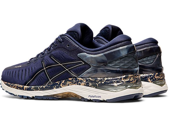 Navy Asics Metarun Women's Running Shoes | HZSW5343