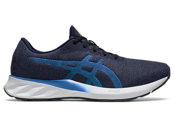 Navy / Blue Asics ROADBLAST Men\'s Running Shoes | PABC5224