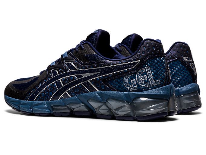 Navy / Dark Grey Asics GEL-QUANTUM 180 5 Men's Sneakers | RXWI3526