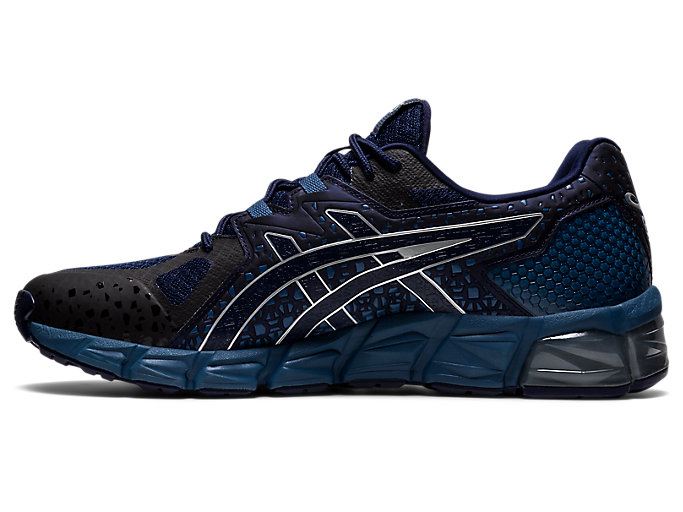 Navy / Dark Grey Asics GEL-QUANTUM 180 5 Men's Sneakers | RXWI3526