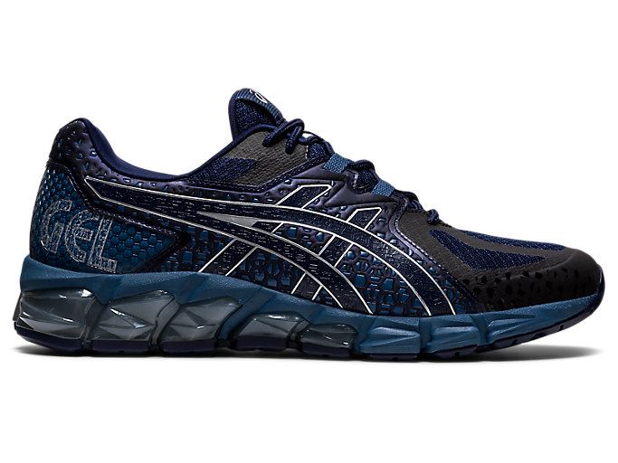 Navy / Dark Grey Asics GEL-QUANTUM 180 5 Men\'s Sneakers | RXWI3526