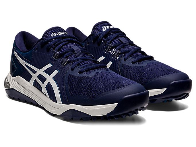 Navy / Grey Asics GEL-COURSE GLIDE MEN Men's Golf Shoes | KMHW2568