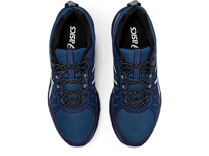 Navy / Grey Asics GEL-VENTURE 7 Men's Trail Running Shoes | DMJV4488