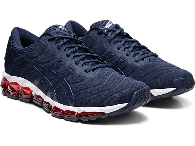 Navy / Navy Asics GEL-QUANTUM 360 5 Men's Sneakers | OQSD0967