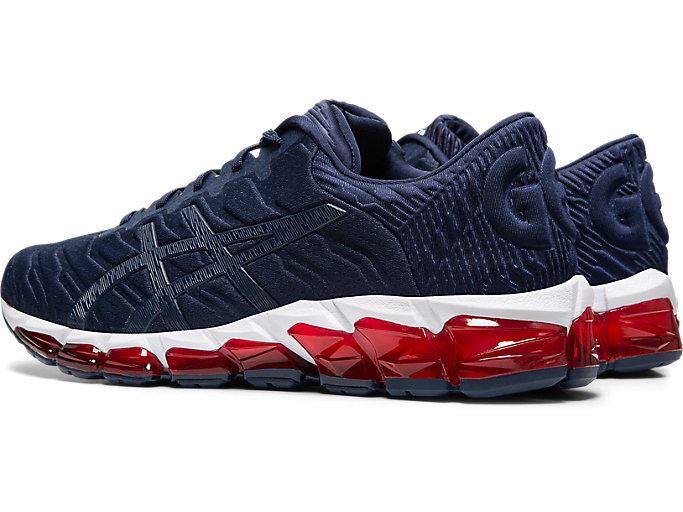 Navy / Navy Asics GEL-QUANTUM 360 5 Men's Sneakers | OQSD0967