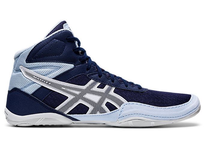 Navy / Navy Asics MATFLEX 6 Men\'s Wrestling Shoes | TGFR6592