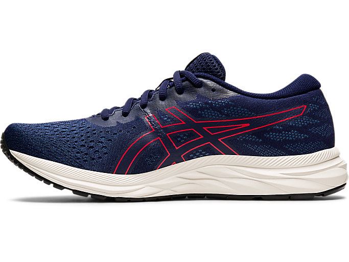 Navy / Red Asics GEL-Excite 7 Men's Running Shoes | UHGG8090