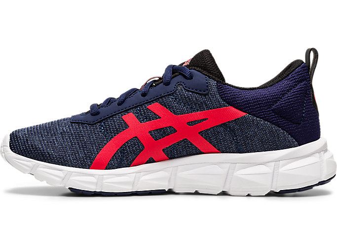 Navy / Red Asics GEL-QUANTUM LYTE Kids' Sneakers | UKUP9559