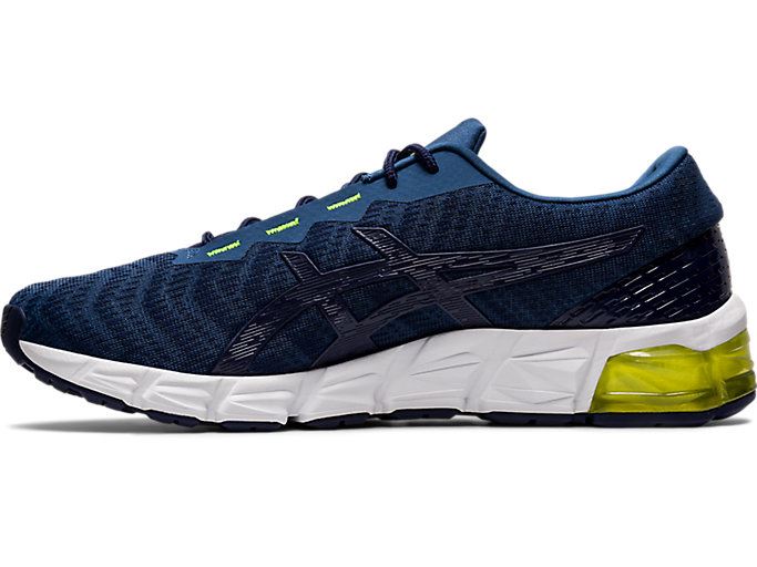 Navy / White Asics GEL-QUANTUM 180 5 Men's Sneakers | QJJQ6489