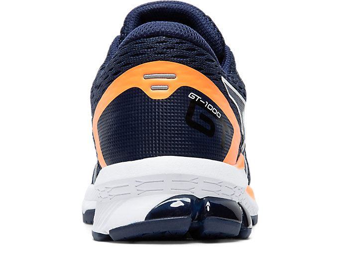 Navy / White Asics GT-1000 9 GS Kids' Sneakers | HAST3231